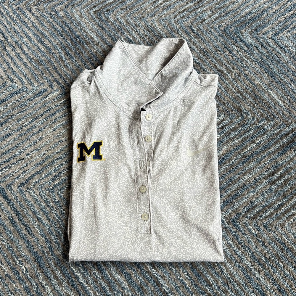 Nike Golf women’s polo - university of michigan